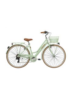 FIETS SITY RETRO DAME 28 GROEN