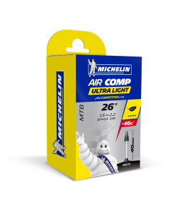 MICHELIN chambre à air 26-C4 ULTRALIGHT PR 40MM 26x1,5-2,2 (37/54-559)